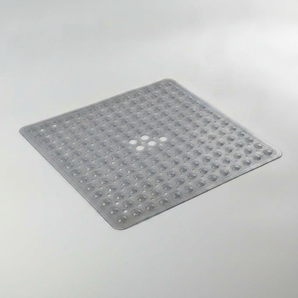 LISTINGOPT::kovosis::53x53cm-non-slip-shower-mat-for-inside-shower-stall-mats-for-bathroom-floor-soft-bath-mat-for-bathtubs-with-big-suction-cups::color-solid-gray