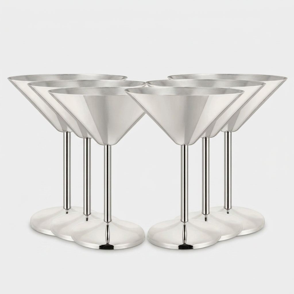 LISTINGOPT::kovosis::6pcs-elegant-martell-wine-glasses-200ml-unbreakable-metal-stainless-steel-cocktail-martell-wine-glass-cups-for-party-bar-wedding::04-closeup