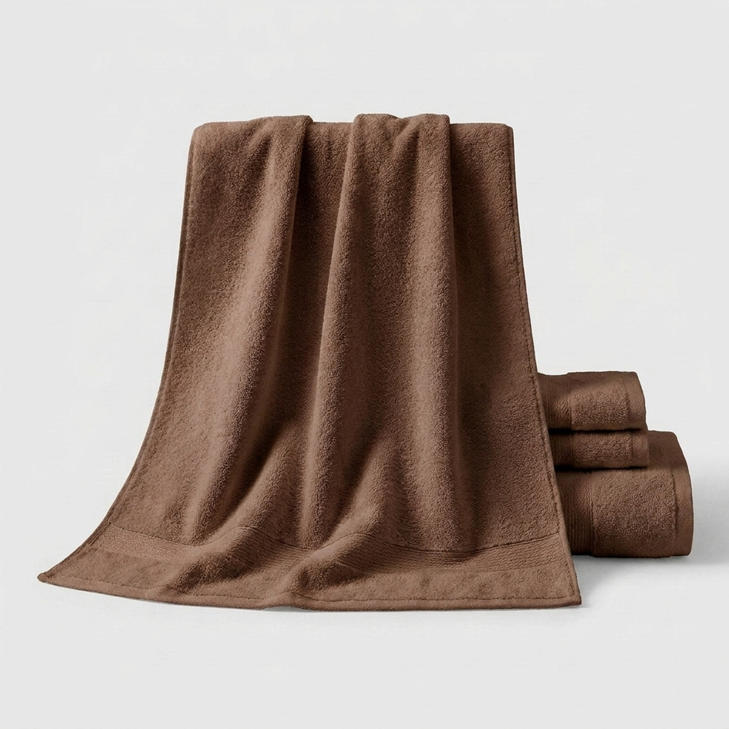 LISTINGOPT::kovosis::8-piece-cotton-towel-set-for-hotel-comfort::color-brown