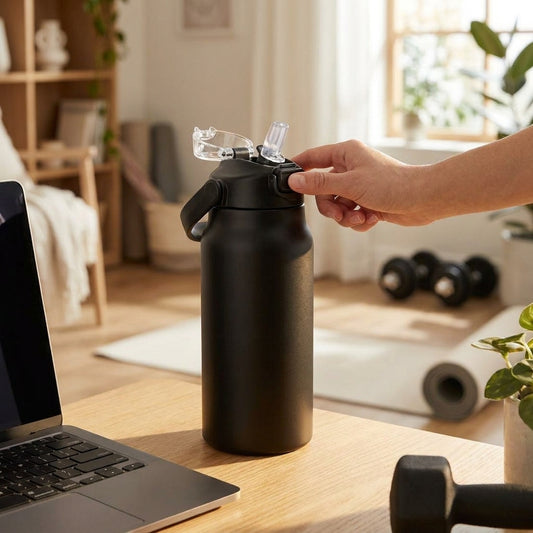 LISTINGOPT::kovosis::800100012001500ml-304-stainless-steel-thermos-with-straw-thermal-mug-cup-sports-vacuum-flasks-cold-and-hot-water-bottle::02-inuse