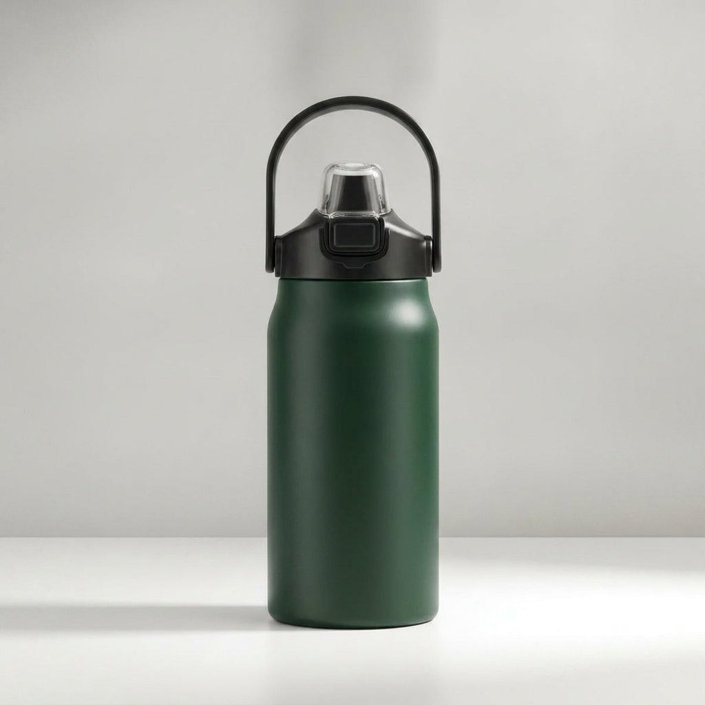 LISTINGOPT::kovosis::800100012001500ml-304-stainless-steel-thermos-with-straw-thermal-mug-cup-sports-vacuum-flasks-cold-and-hot-water-bottle::color-dark-green