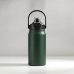 LISTINGOPT::kovosis::800100012001500ml-304-stainless-steel-thermos-with-straw-thermal-mug-cup-sports-vacuum-flasks-cold-and-hot-water-bottle::color-dark-green