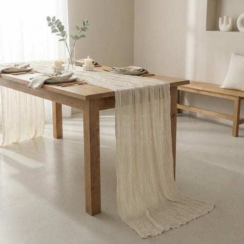 LISTINGOPT::kovosis::90x400cm-semi-sheer-gauze-table-runner-for-wedding-reception-sheer-bridal-shower-birthday-party-banquet-xmas-table-decoration::01-hero