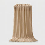 LISTINGOPT::kovosis::90x400cm-semi-sheer-gauze-table-runner-for-wedding-reception-sheer-bridal-shower-birthday-party-banquet-xmas-table-decoration::color-beige