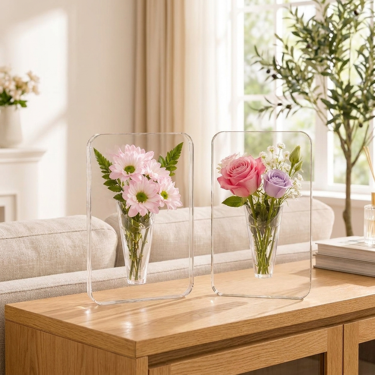 LISTINGOPT::kovosis::acrylic-photo-frame-vase-for-personal-blooms::variant-unique-24c8f06314cc3e