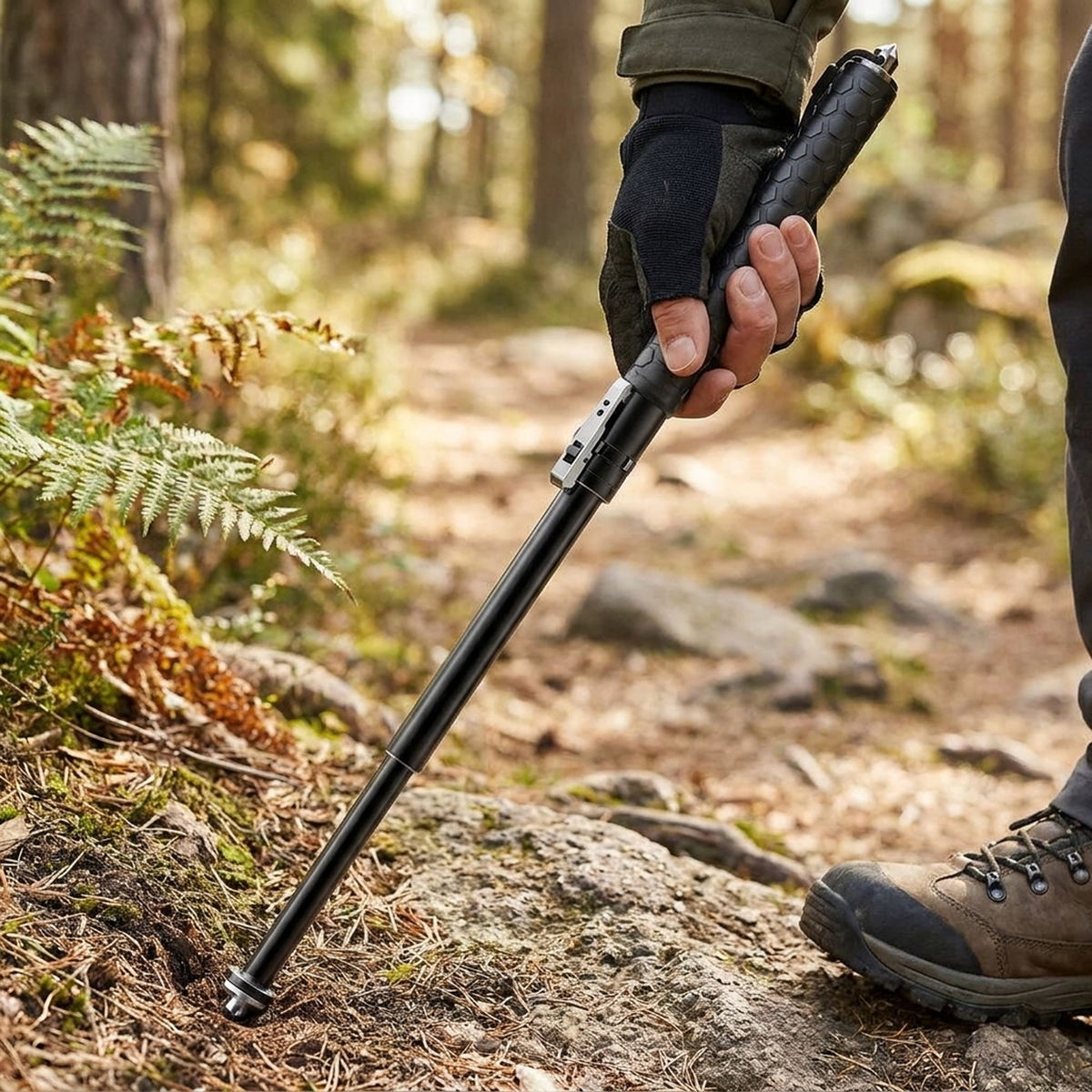 LISTINGOPT::kovosis::adjustable-trekking-pole-for-steady-adventures::02-inuse