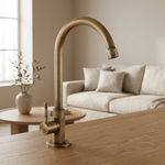 LISTINGOPT::kovosis::antique-brass-swan-neck-faucet-sculptural-elegance::01-hero