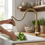 LISTINGOPT::kovosis::antique-bronze-pull-out-kitchen-faucet-for-flexible-reach::02-inuse