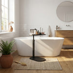 LISTINGOPT::kovosis::bamboo-bathtub-side-tray-wooden-bathtub-tray-table-height-adjustable-freestanding-bath-caddy-tray-bathtub-side-table-home-spa::03-lifestyle