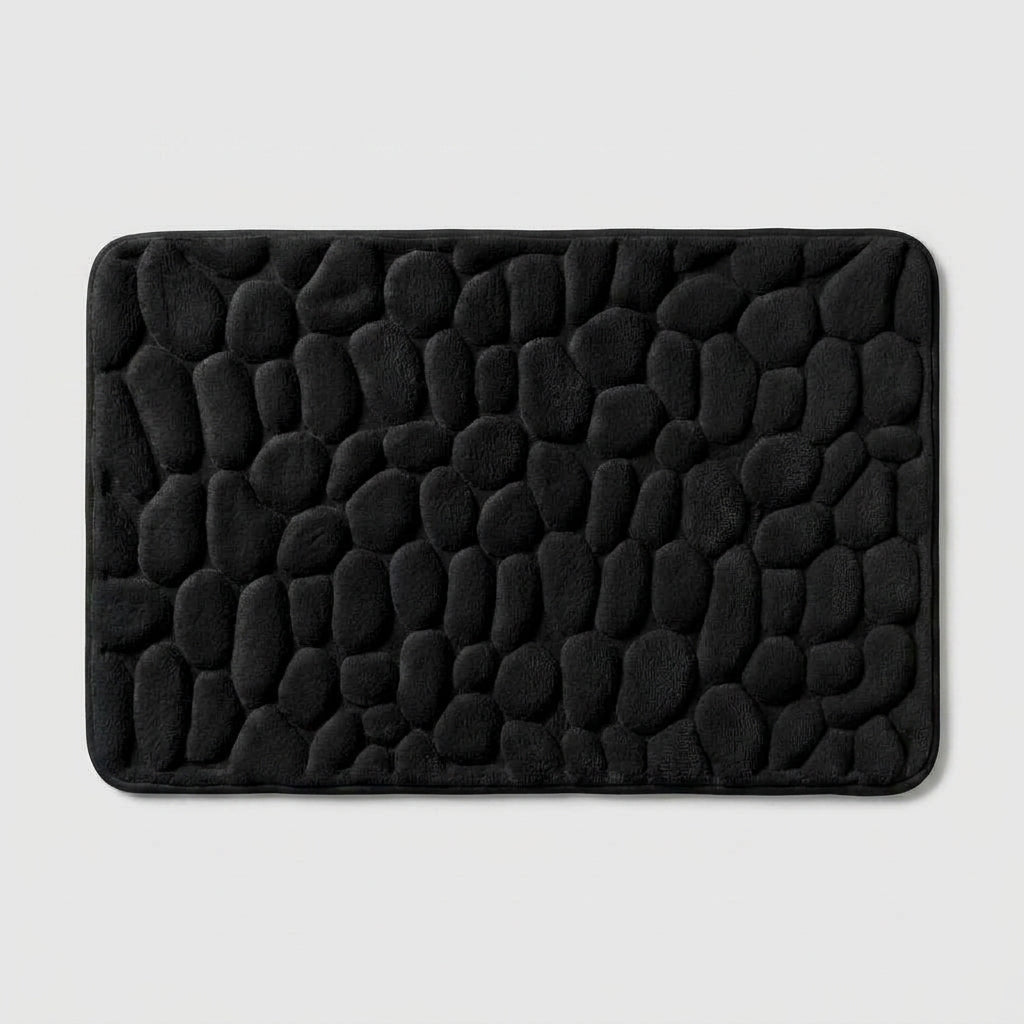LISTINGOPT::kovosis::bath-mat-soft-non-slip-quick-dry-bathroom-rug::color-black