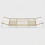 LISTINGOPT::kovosis::bathtub-tray-stainless-steel-expandable-shower-tub-tray-for-luxury-bath-bathroom-accessories-expandable-bathtub-tray::color-gold
