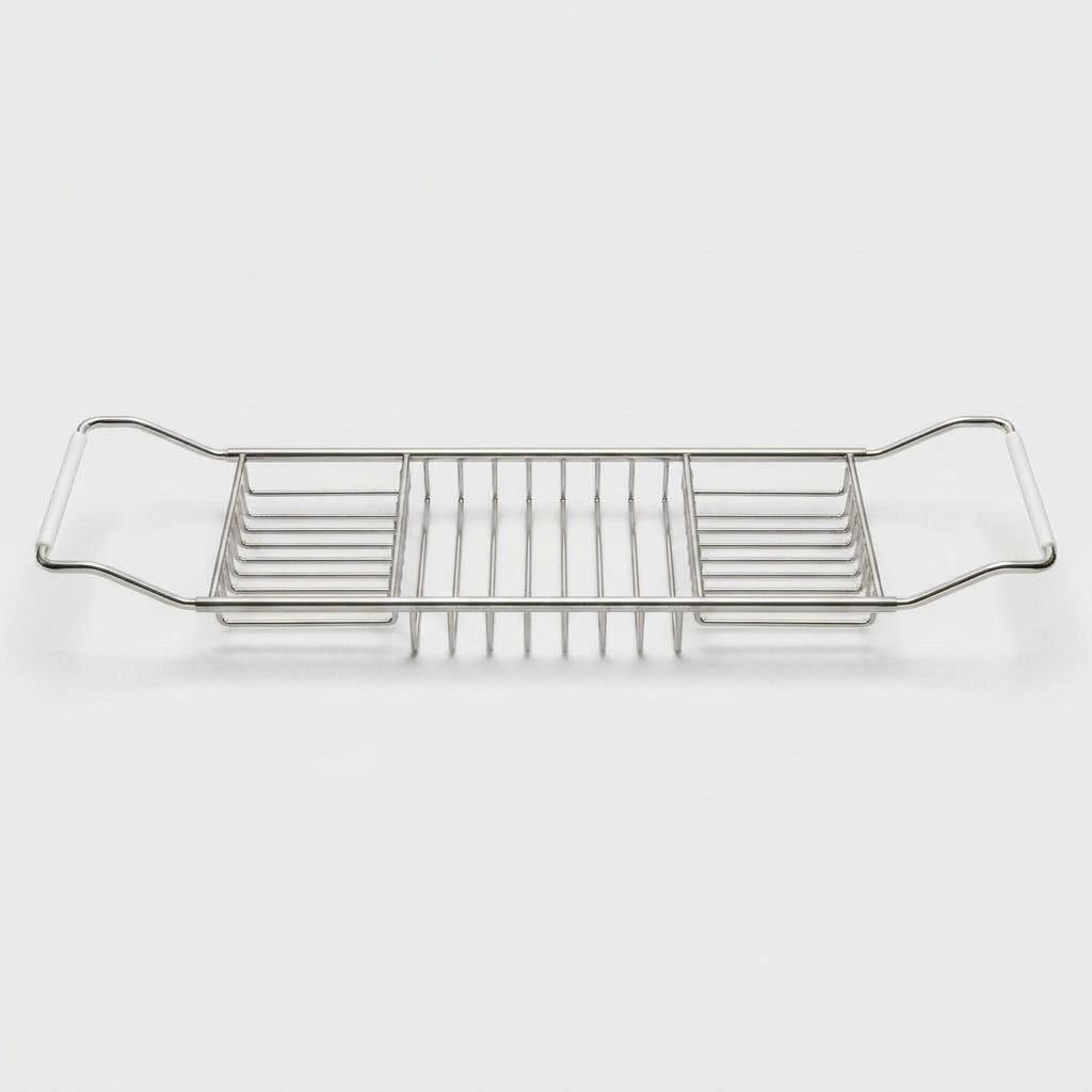LISTINGOPT::kovosis::bathtub-tray-stainless-steel-expandable-shower-tub-tray-for-luxury-bath-bathroom-accessories-expandable-bathtub-tray::color-silver