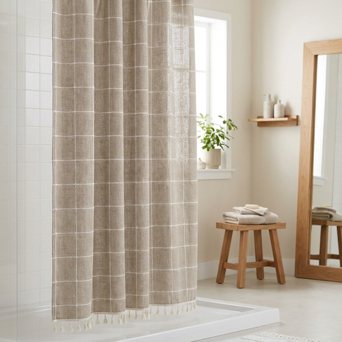 LISTINGOPT::kovosis::bohemian-linen-shower-curtain-with-artistic-tassels::01-hero