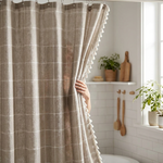 LISTINGOPT::kovosis::bohemian-linen-shower-curtain-with-artistic-tassels::02-inuse