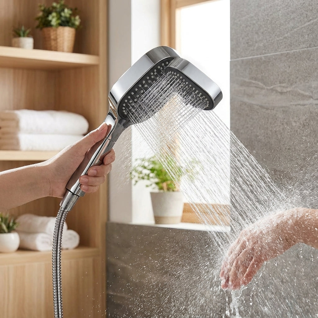 LISTINGOPT::kovosis::bowlift-high-pressure-shower-head-turbo-boost-technology-advanced-filtration-for-healthier-skin-and-hair::02-inuse