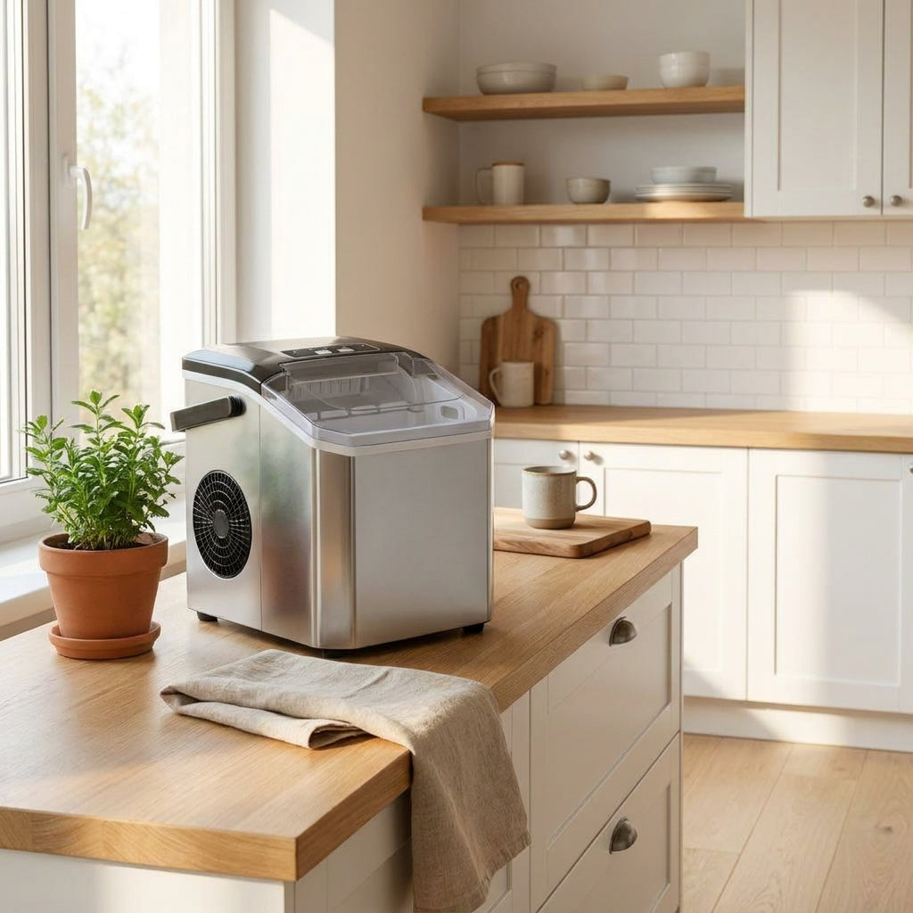 LISTINGOPT::kovosis::bullet-ice-ice-machine-compact-countertop-ice-ice-machine-home-appliance-clear-lid-ventilation-grille::03-lifestyle