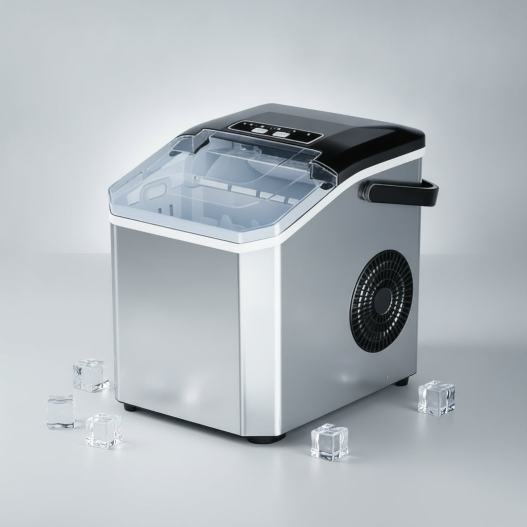 LISTINGOPT::kovosis::bullet-ice-ice-machine-compact-countertop-ice-ice-machine-home-appliance-clear-lid-ventilation-grille::04-closeup