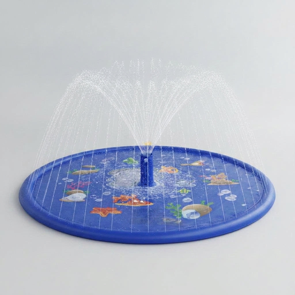 LISTINGOPT::kovosis::camebust-inflatable-pvc-water-sprash-mat-outdoor-water-play-sprinkler-toy-59::color-170cm-blue