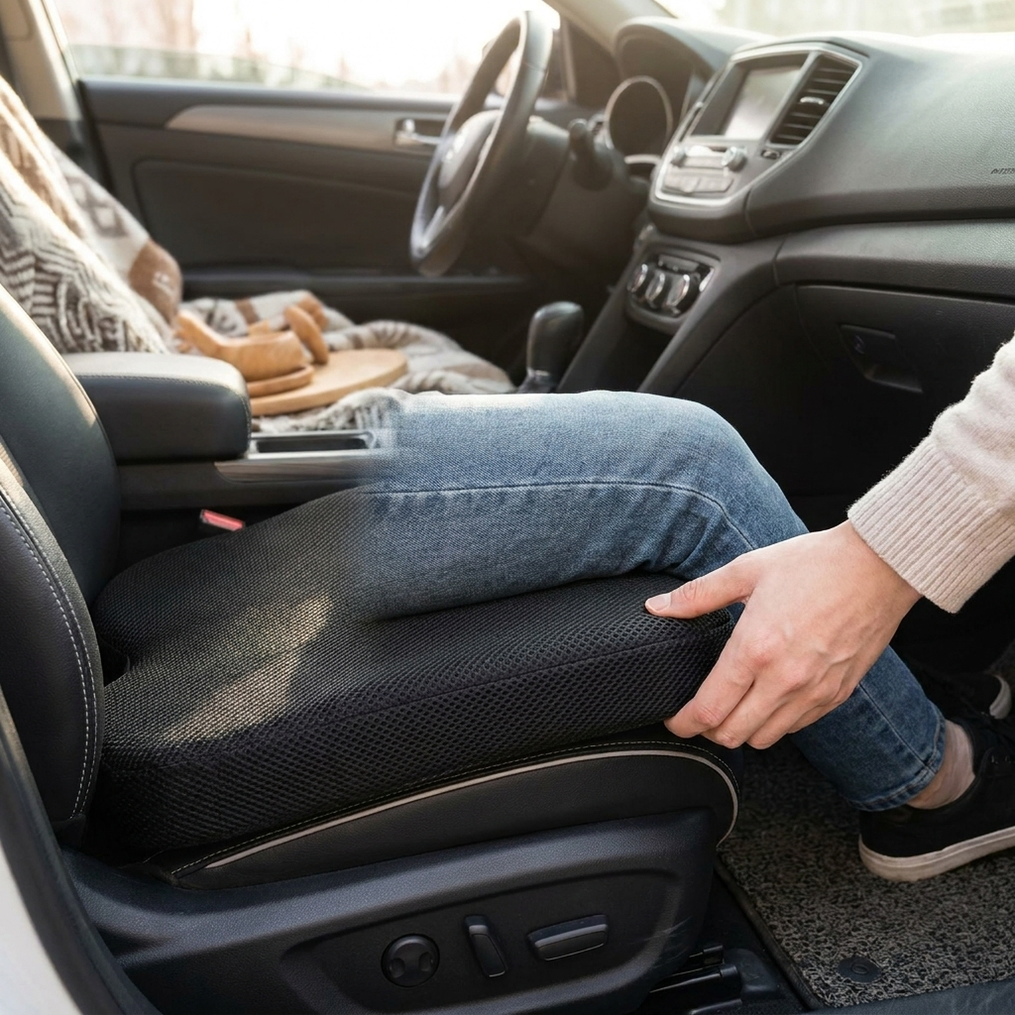 LISTINGOPT::kovosis::car-seat-cushion-for-better-visibility::02-inuse