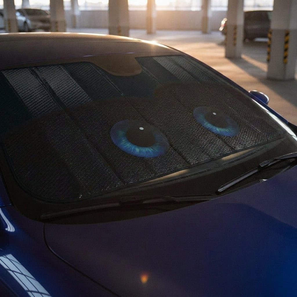 LISTINGOPT::kovosis::car-solar-protection-6-colors-eyes-heated-windshield-sunshade-car-window-windscreen-cover-sun-shade-auto-sun-visor-car-covers::color-black