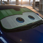 LISTINGOPT::kovosis::car-solar-protection-6-colors-eyes-heated-windshield-sunshade-car-window-windscreen-cover-sun-shade-auto-sun-visor-car-covers::color-green