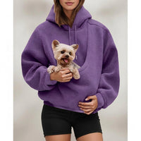 LISTINGOPT::kovosis::cat-lovers-hoodie-kangaroo-dog-pet-holder-carrier-big-pouch-pocket-pullovers-sweatshirt-animal-pouch-hood-sweatshirt-for-women::color-purple