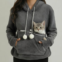 LISTINGOPT::kovosis::cat-lovers-unisex-hooded-sweatshirt-2025-autumn-cuddle-pouch-kangaroo-pet-pocket-pullover-paw-design-comfortable-dropshipping::color-dark-gray