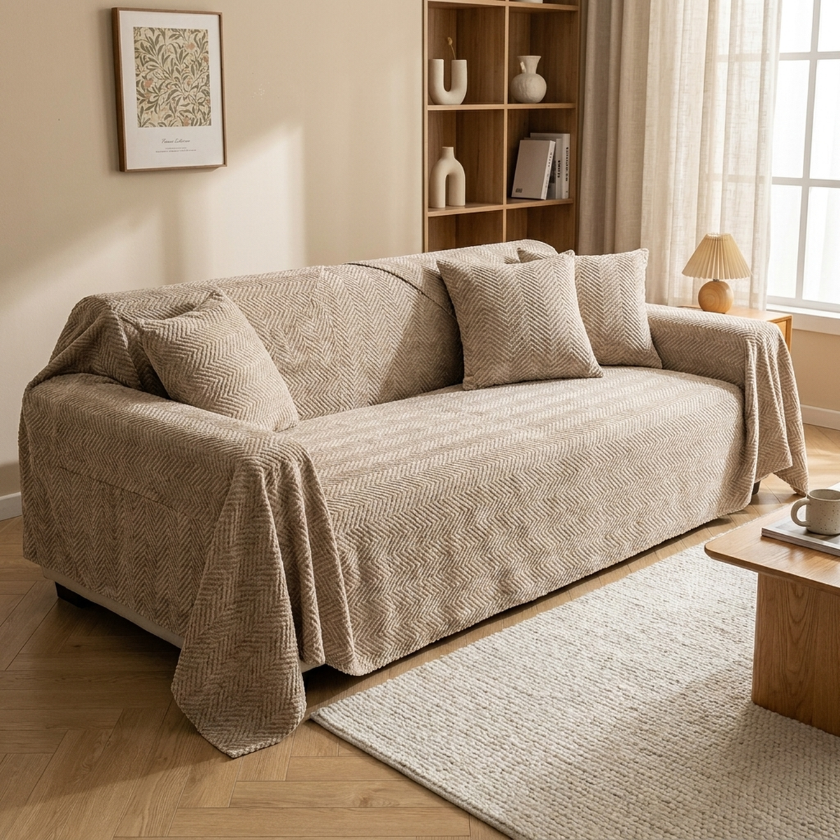 LISTINGOPT::kovosis::chenille-herringbone-sofa-cover-for-instant-character::01-hero