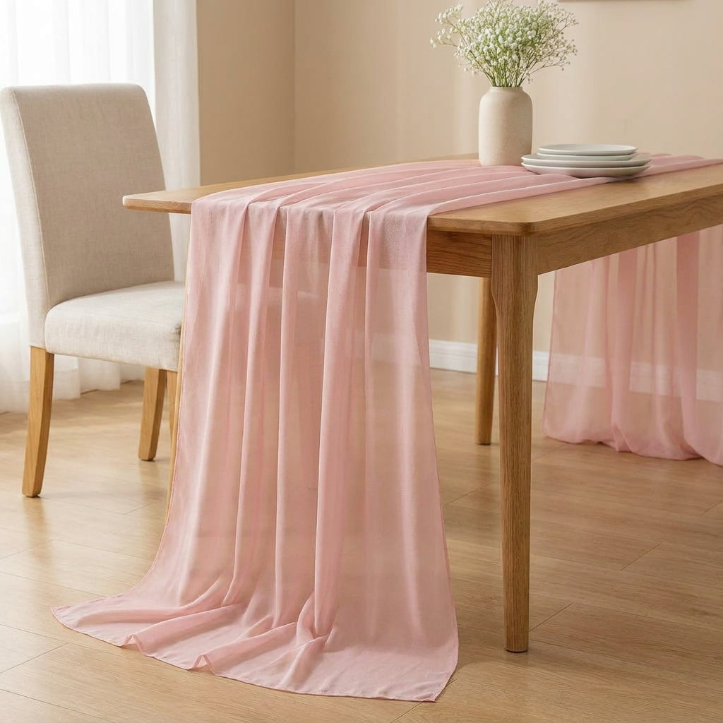 LISTINGOPT::kovosis::chiffon-table-runner-sheer-fabric-silk-for-boho-sheer-fabric-wedding-arch-overlay-draping-decoration-birthday-party-table-decor::01-hero