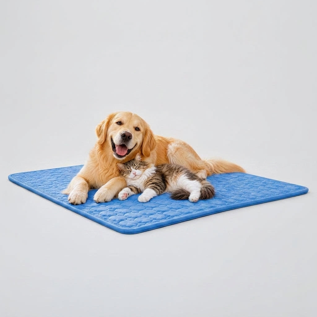 LISTINGOPT::kovosis::chillpaws-mat-extra-large-cooling-pet-bed-for-dogs-cats::color-blue