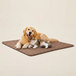 LISTINGOPT::kovosis::chillpaws-mat-extra-large-cooling-pet-bed-for-dogs-cats::color-coffee