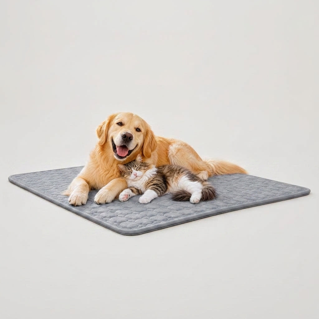 LISTINGOPT::kovosis::chillpaws-mat-extra-large-cooling-pet-bed-for-dogs-cats::color-grey