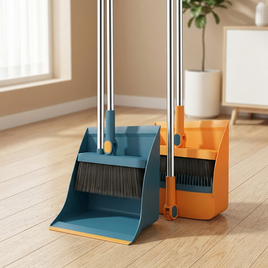 LISTINGOPT::kovosis::cleansweep-pro-rotatable-long-handle-broom-dustpan-set-with-built-in-comb-teeth::01-hero