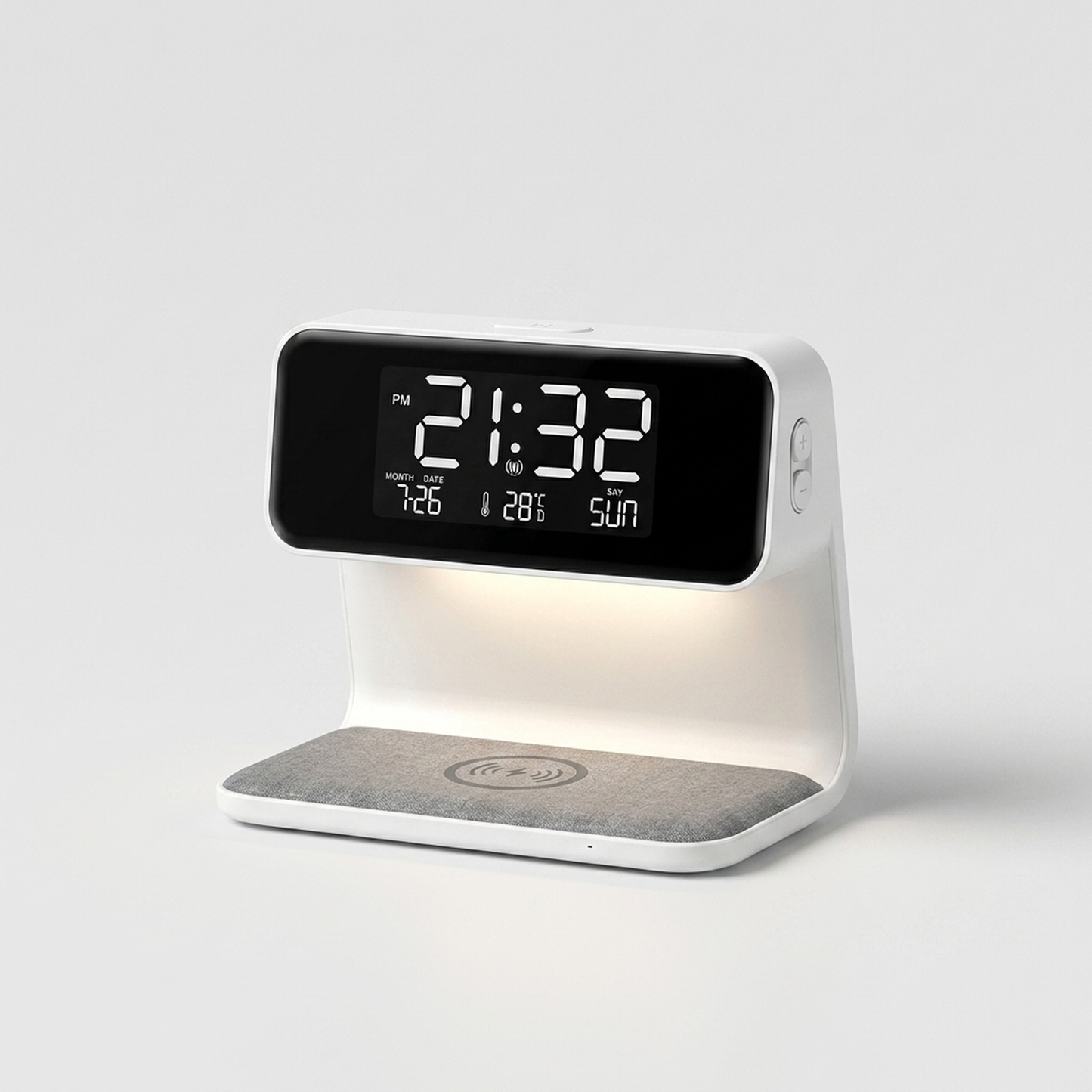 LISTINGOPT::kovosis::clear-lcd-alarm-clock-adjustable-nighttime-glow::04-closeup