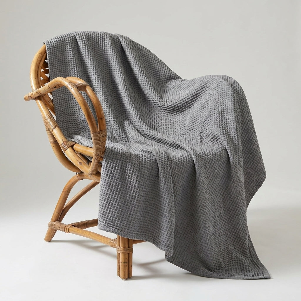 LISTINGOPT::kovosis::cloudweave-lightweight-waffle-throw-blanket-for-cozy-all-season-comfort::color-gray