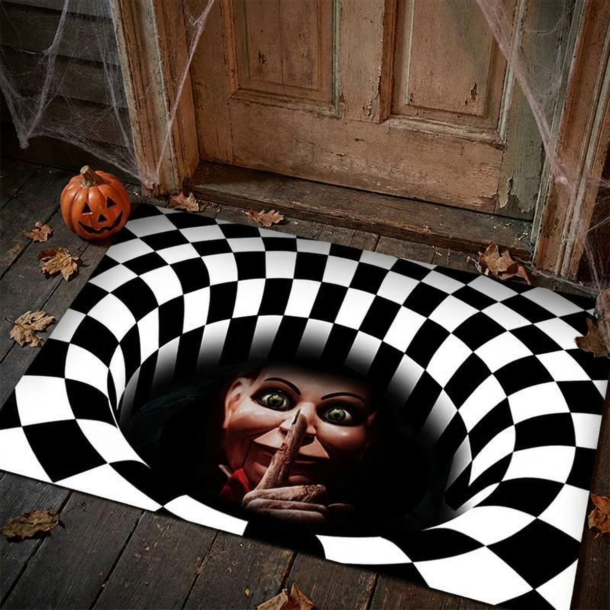 LISTINGOPT::kovosis::clown-trap-halloween-doormat-for-spooky-entryways::variant-unique-320a75e01a4ddc