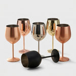 LISTINGOPT::kovosis::cocktail-glass-nordic-stainless-steel-durable-tall-champagne-outdoor-metal-red-juice-wine-creative-cup-for-bar-party-and-home::color-black