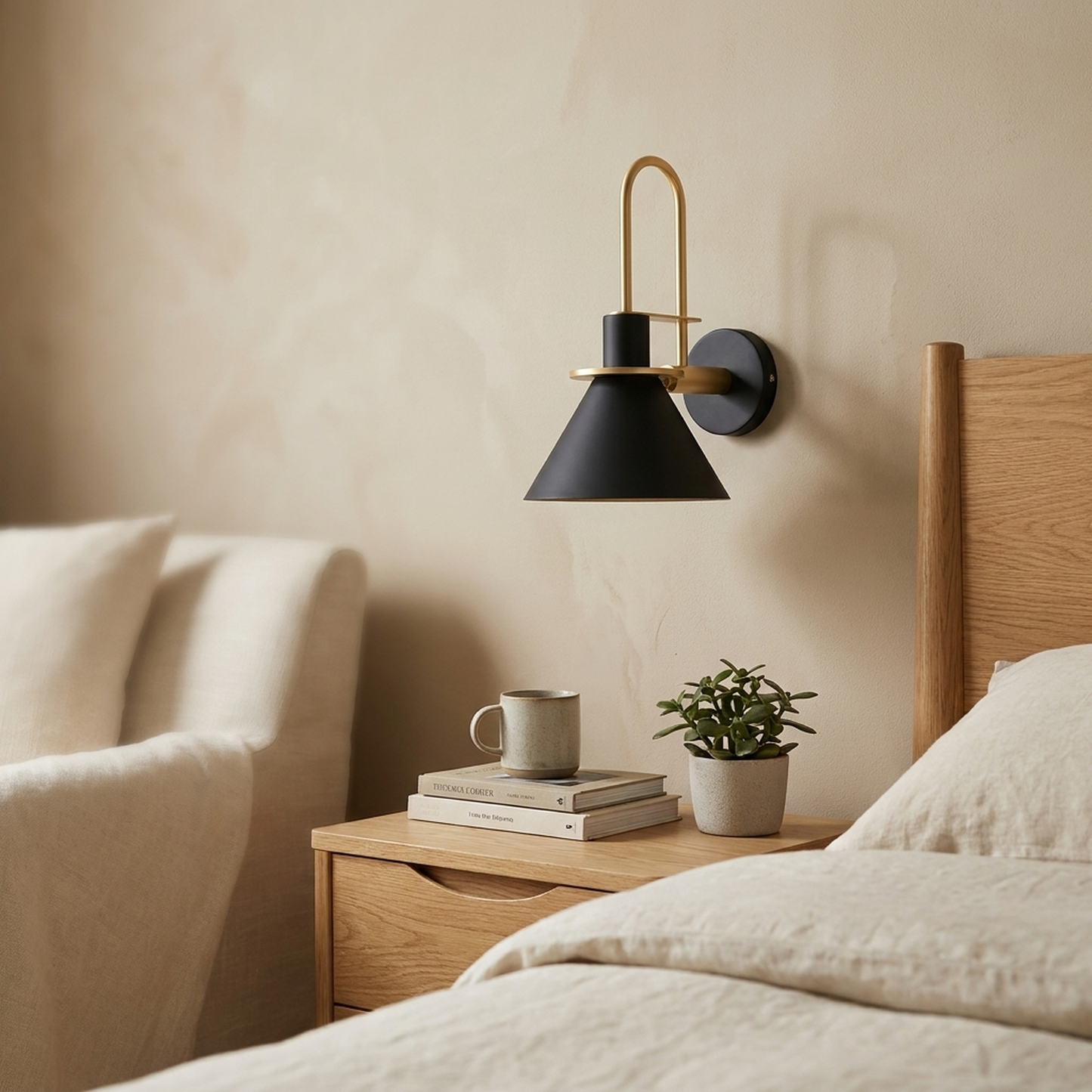 LISTINGOPT::kovosis::conical-metal-wall-sconce-for-bedside-character::01-hero