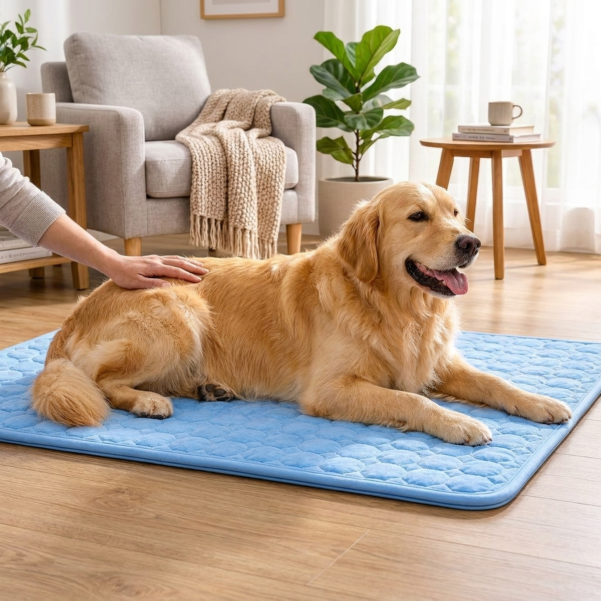 LISTINGOPT::kovosis::cooling-pet-bed-for-heat-relief::02-inuse