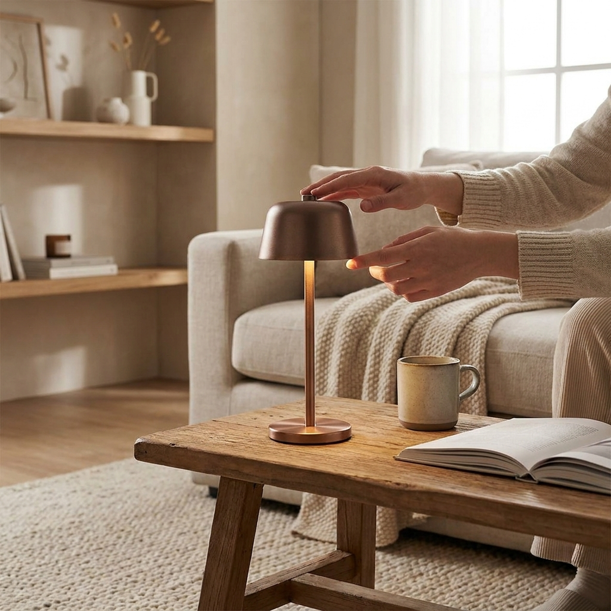 LISTINGOPT::kovosis::cordless-metal-table-lamp-for-light-anywhere::02-inuse