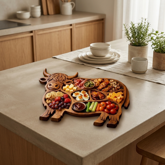LISTINGOPT::kovosis::cow-shaped-wooden-charcuterie-board-rustic-serving-charm::01-hero