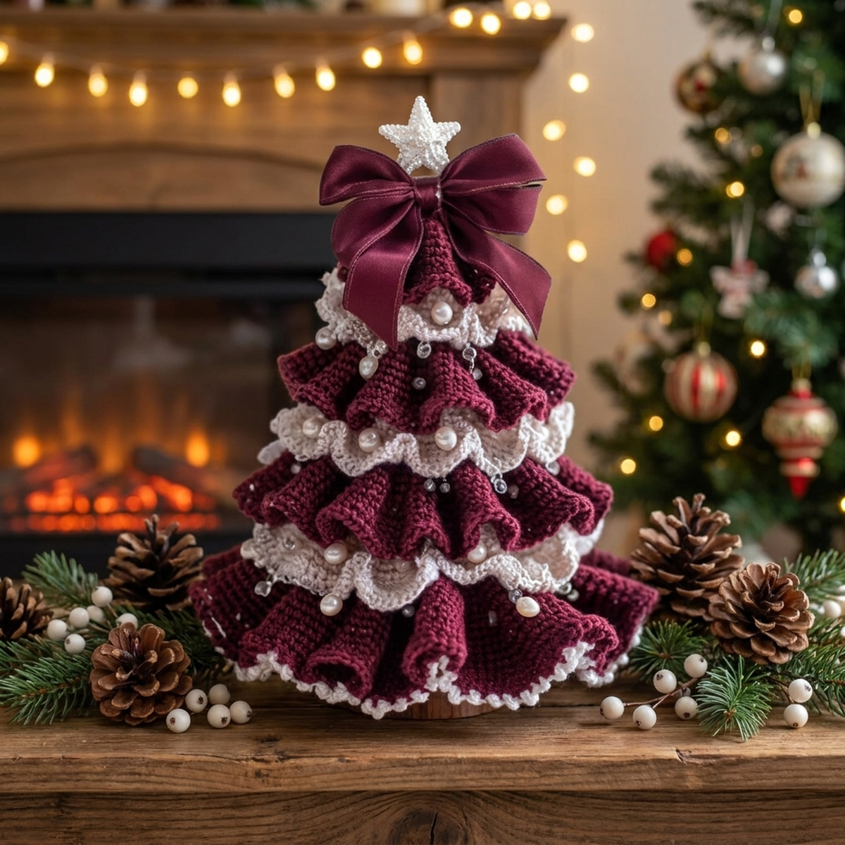 LISTINGOPT::kovosis::crocheted-christmas-tree-decoration-with-pearl-charm::variant-unique-2cd13cff8c4919