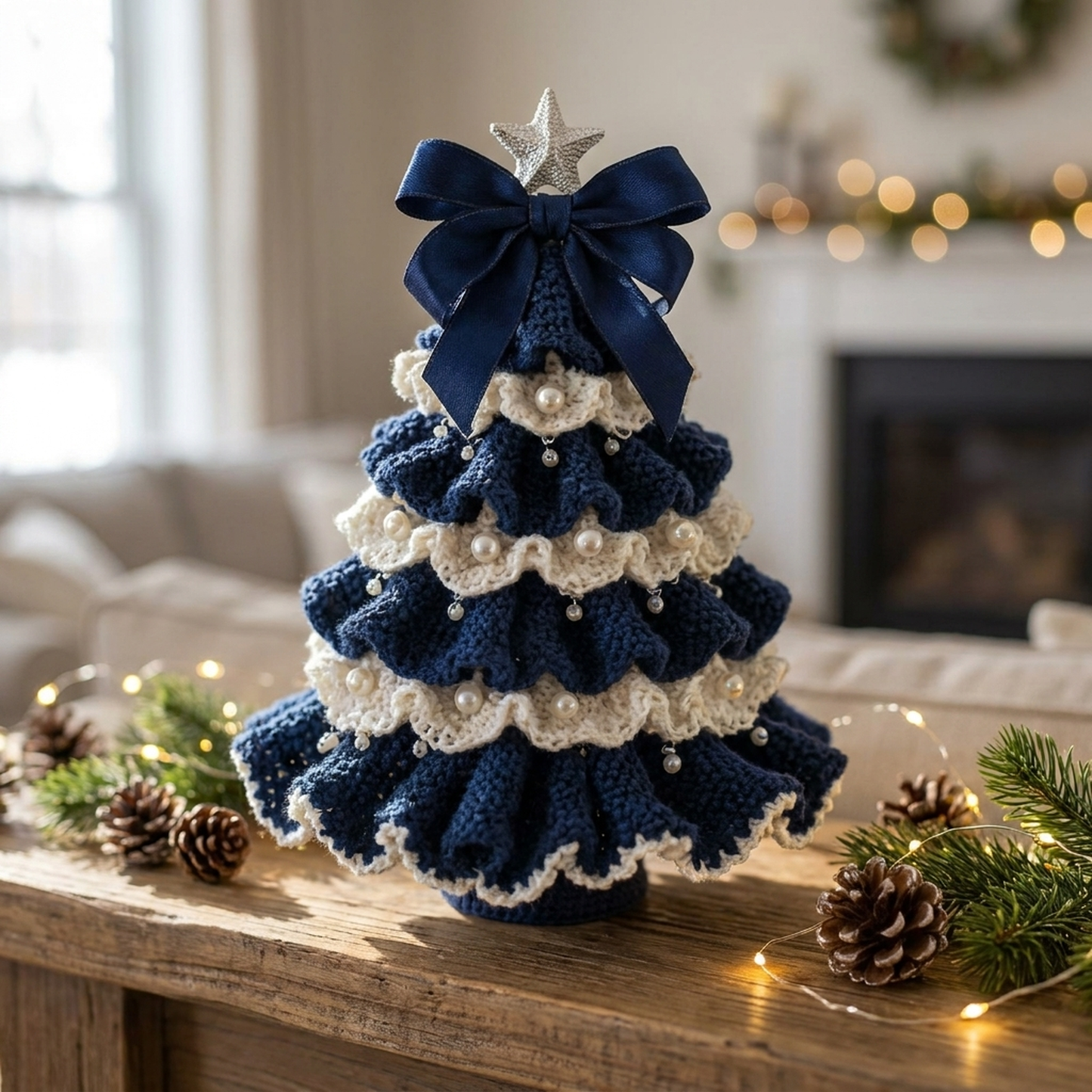 LISTINGOPT::kovosis::crocheted-christmas-tree-decoration-with-pearl-charm::variant-unique-c71cef04a0077f