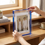 LISTINGOPT::kovosis::crystaframe-frameless-acrylic-picture-frame-with-modern-design::02-inuse