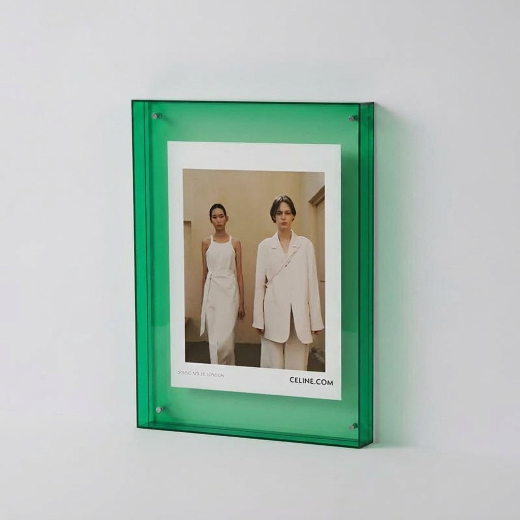 LISTINGOPT::kovosis::crystaframe-frameless-acrylic-picture-frame-with-modern-design::color-grün