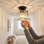 LISTINGOPT::kovosis::crystal-flush-mount-ceiling-light-glamorous-glow::02-inuse
