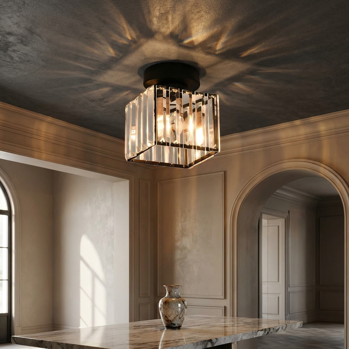 LISTINGOPT::kovosis::crystal-flush-mount-ceiling-light-glamorous-glow::variant-unique-79e2875d61b1db