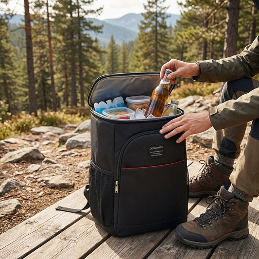 LISTINGOPT::kovosis::denuoniss-20l-thermal-cooler-backpack-multi-layered-insulated-backpack-waterproof-leak-proof-bag-picnic-outdoor-bottle-opener::02-inuse