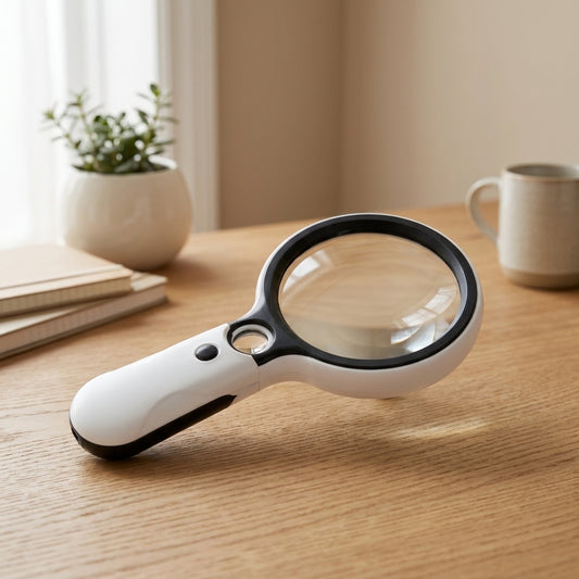 LISTINGOPT::kovosis::detailview-45x-handheld-magnifying-glass-with-led-light-designed-for-precise-reading-and-detailed-inspection::01-hero