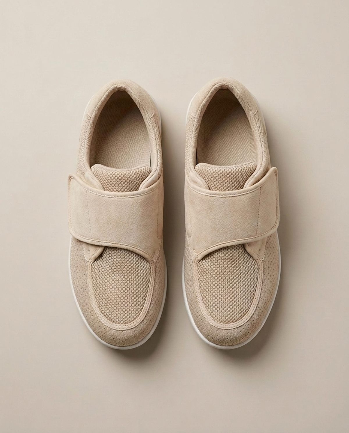 LISTINGOPT::kovosis::diabetic-shoes-cushioned-zero-drop-comfort::color-beige